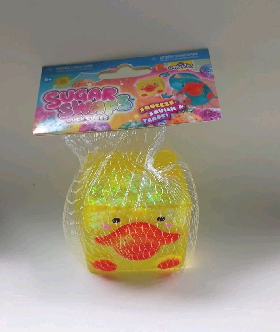 ORB Curiosities Sugar Swaps Duck Cubes Squeeze Squish Mini! 3