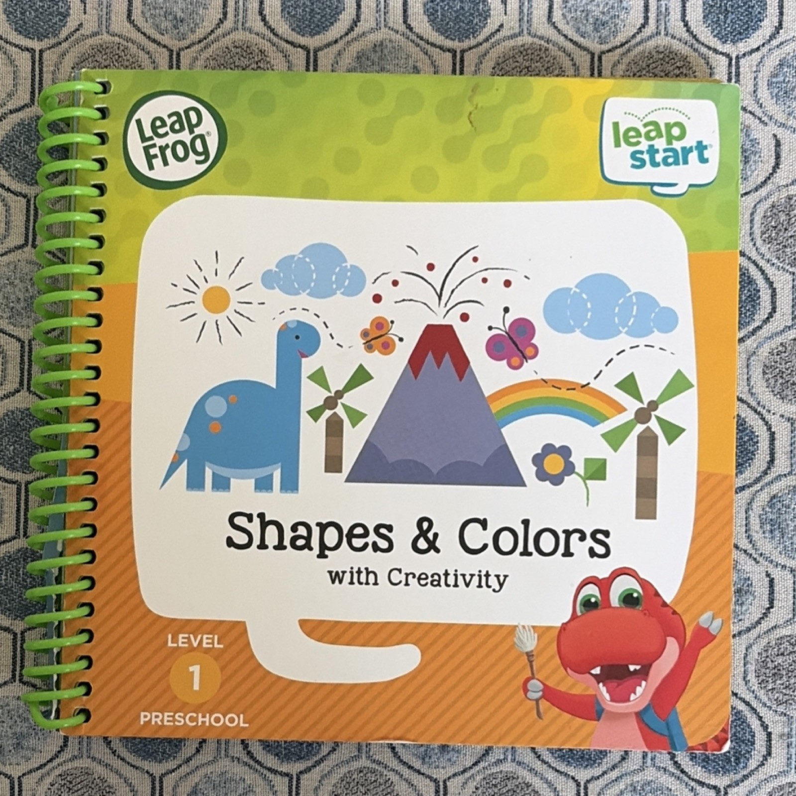 LeapFrog LeapStart Shapes & Colors with Creativity Interactive Book Level 1