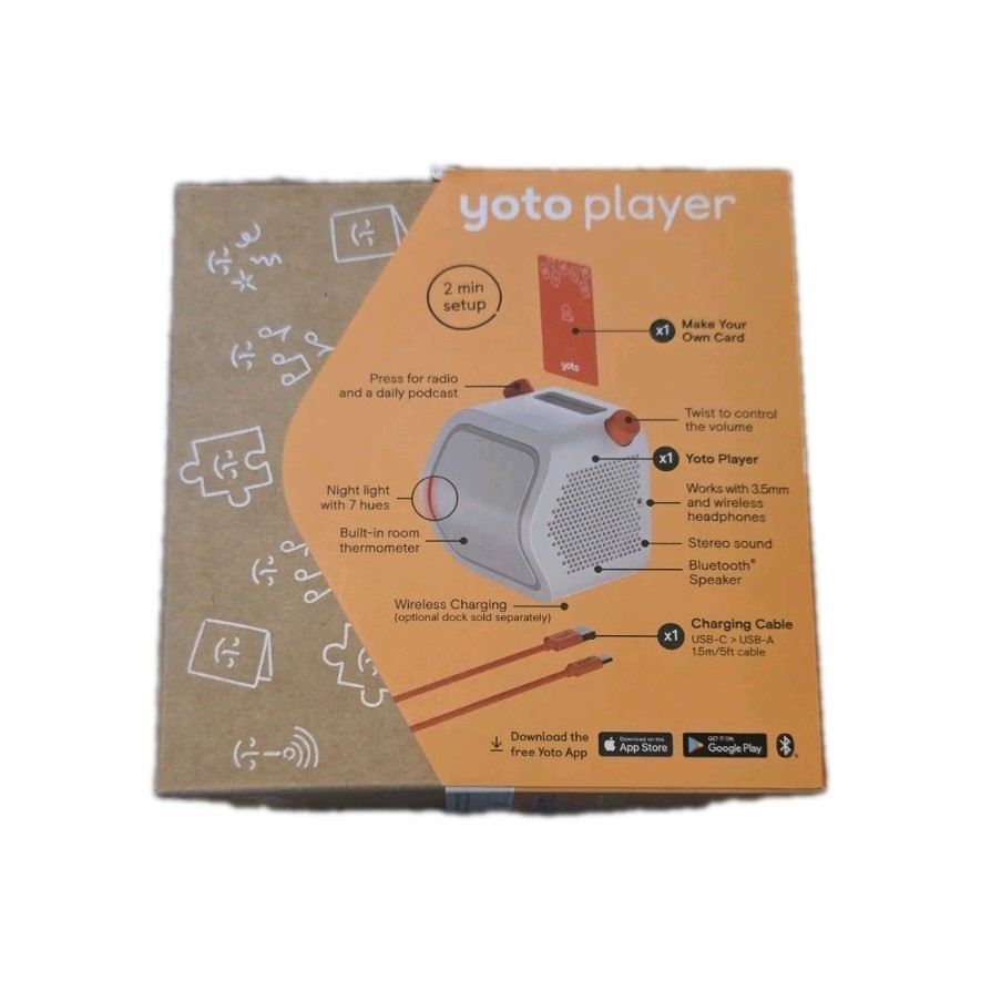 Yoto Player 3rd Gen – Kids Audio Smart Speaker Radio Story Player *Brand New*