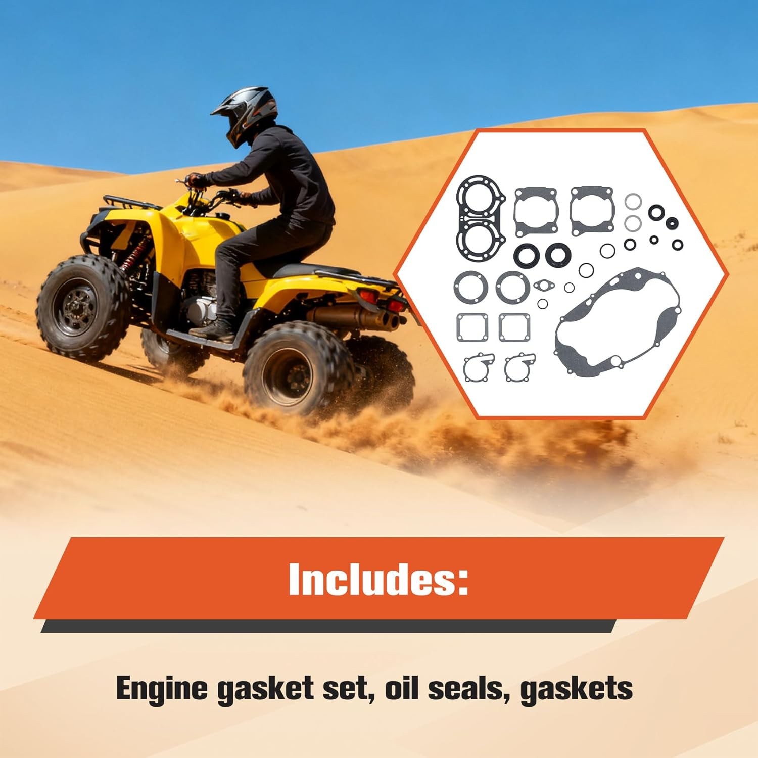 Yamaha Engine Gasket Kit Labwork Gasket Set Oil Seal Replacement Engine Gasket