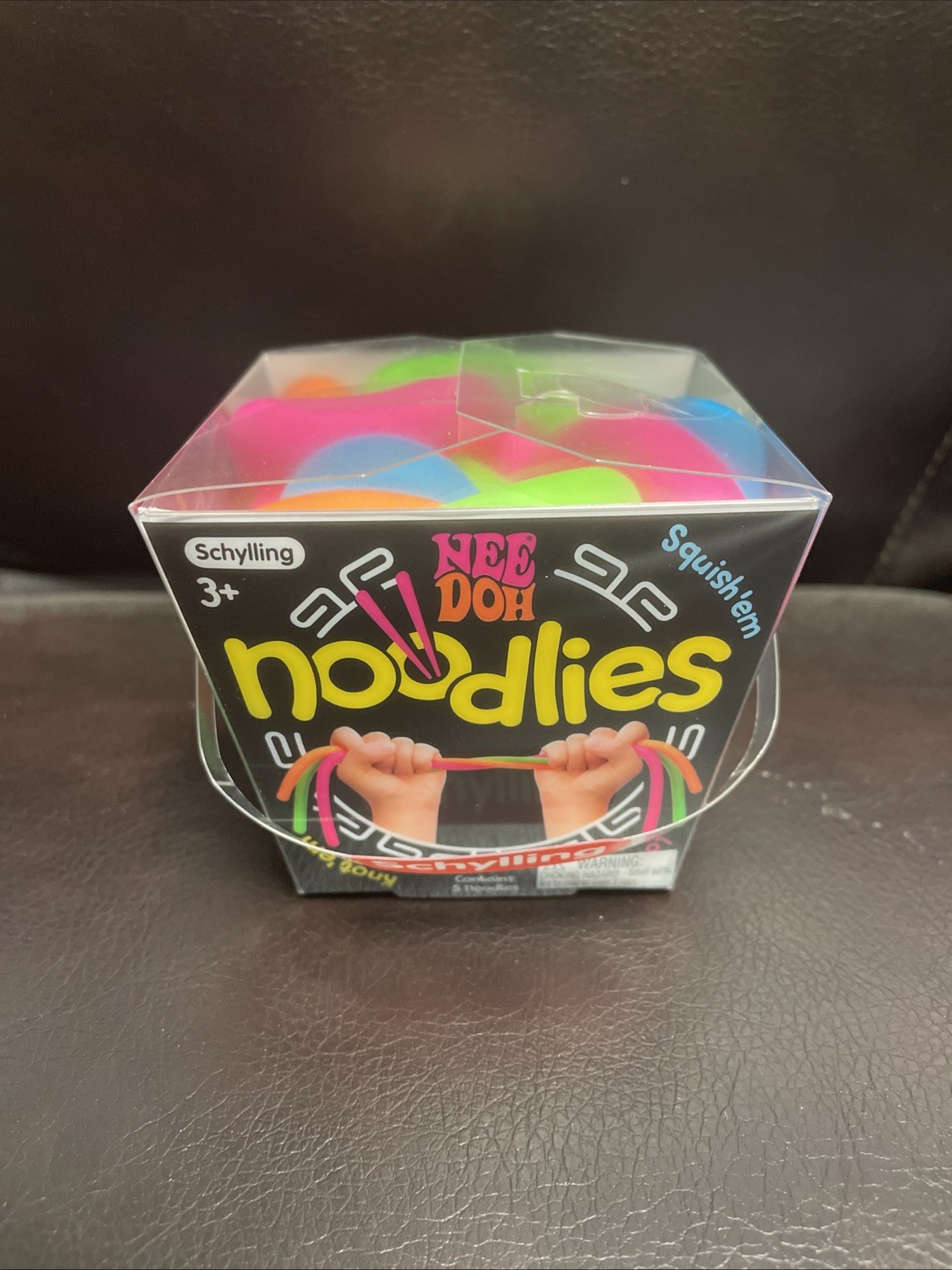 NeeDoh Noodlies Sensory Fidget Toy, RARE Nee Doh Stretchy Noodles AUTHENTIC USA