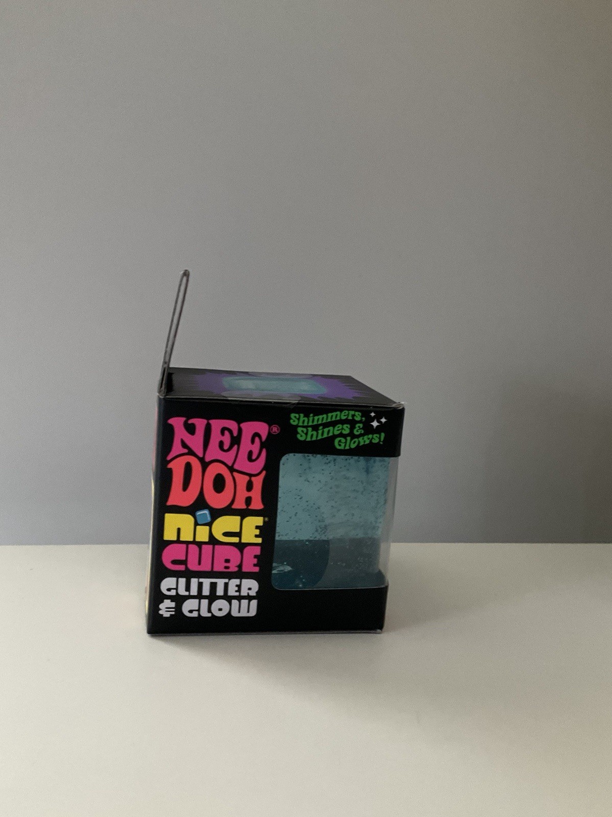 Blue Needoh Glitter Nice Cube