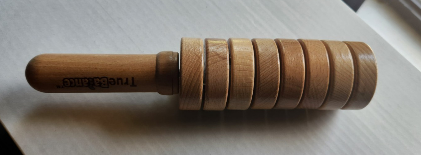 True Balance Handheld Wooden Toy by Excite “STEM” Coordination New/Sealed Clear
