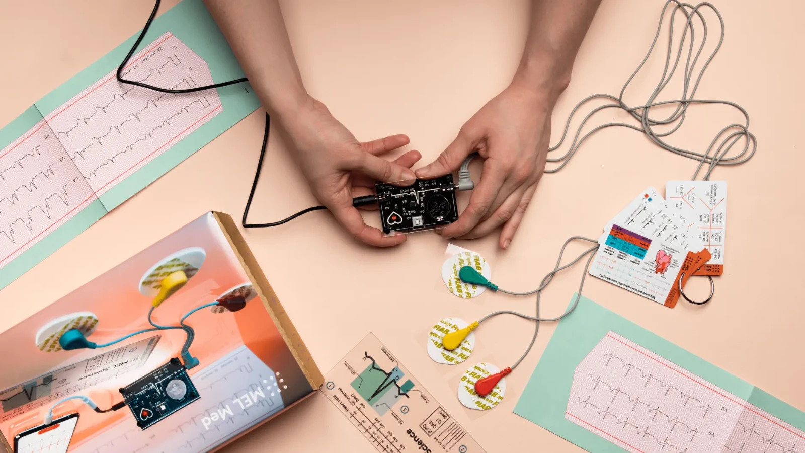 [NEW/SEALED] MEL Science Medical ECG Kit (14+)