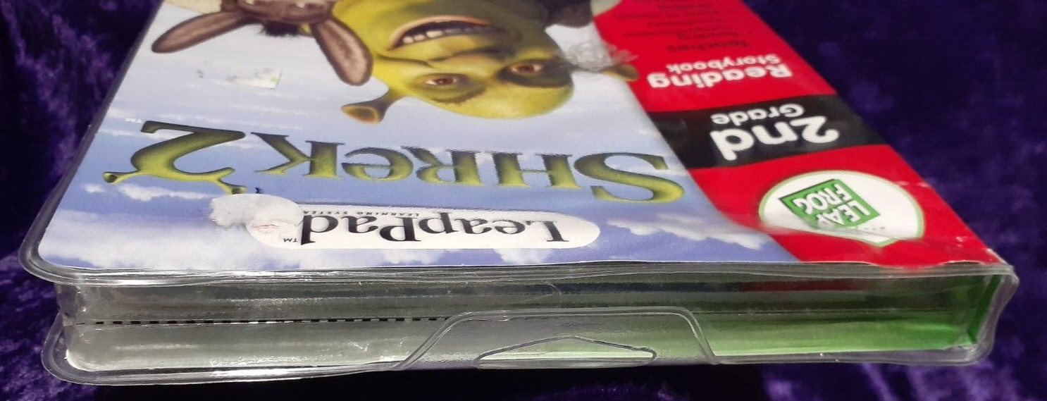Leap Pad Learning System Shrek 2 2nd Grade Reading Storybook**DENTED BOX**
