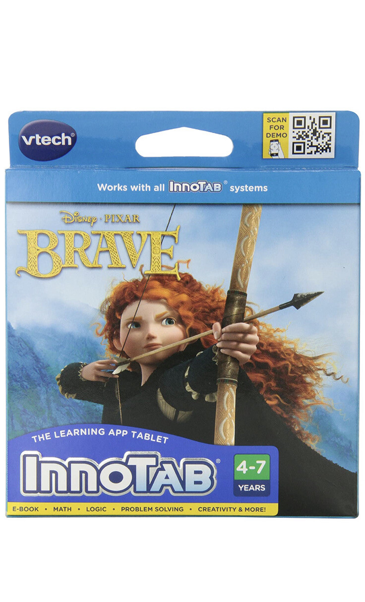 VTECH DISNEY BRAVE INNOTAB THE LEARNING APP TABLET AGES: 4-7 YEARS