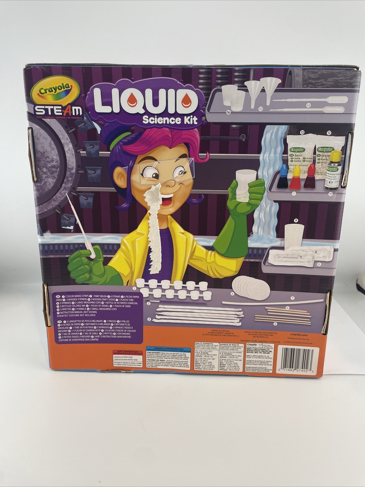 Crayola Liquid Science Kit for Kids, Water Experiments, Educational Toy, Gift