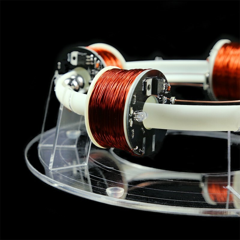 Unassembled Ring Accelerator 6-Coil Version Magnet Scientific Experiment Toy Kit