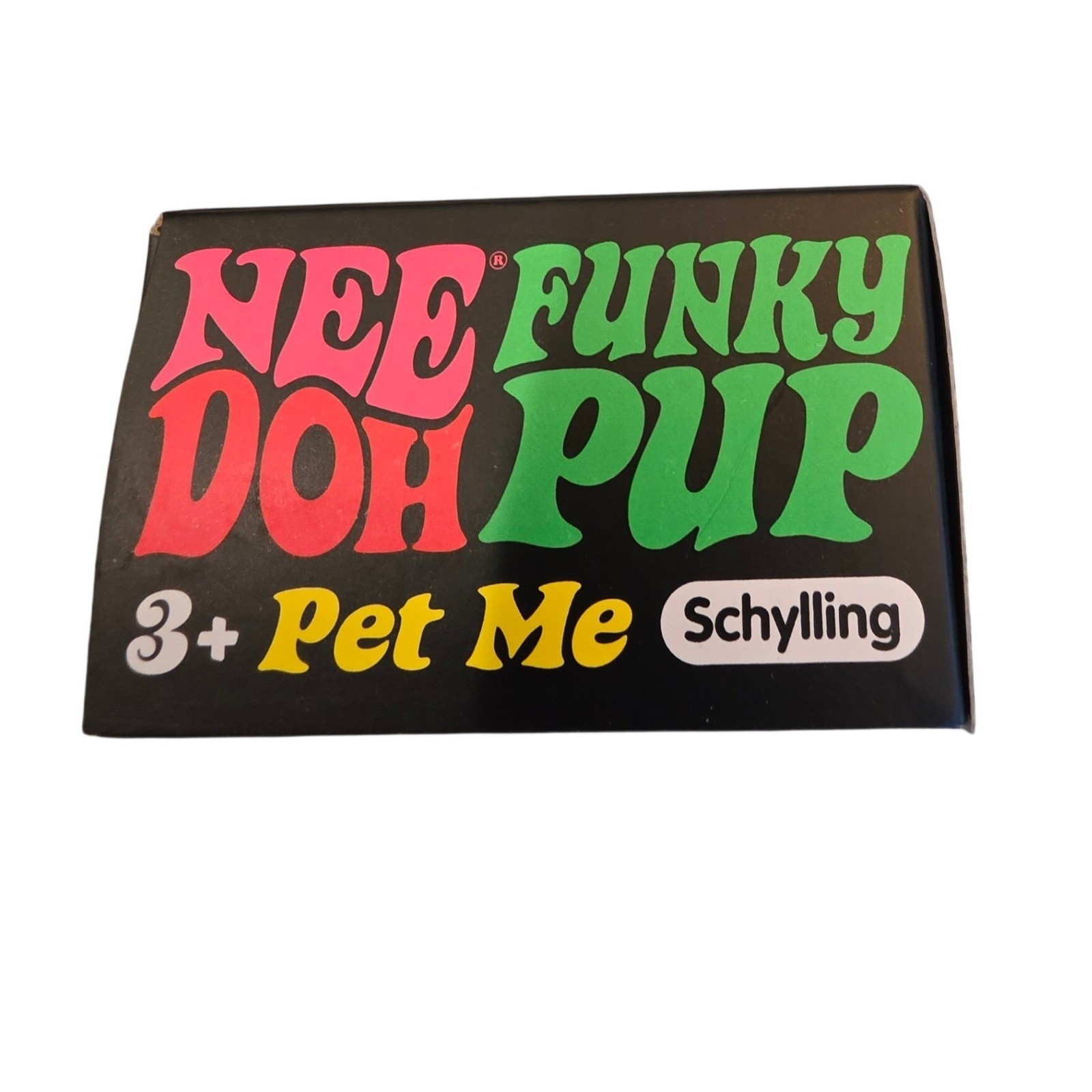 New NeeDoh Funky Pup Teal Blue Squishy Stress Ball Figet Toy