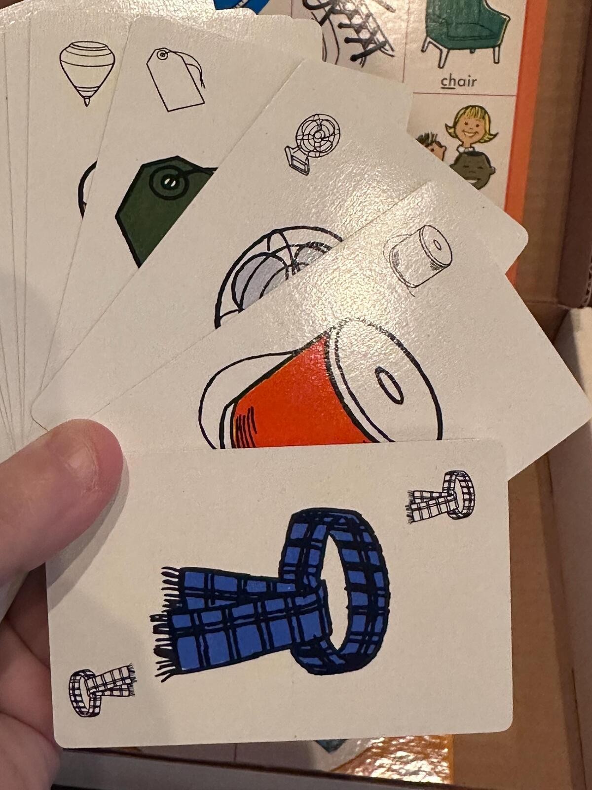 Vintage 1968 Bingobang Phonics Game Kit