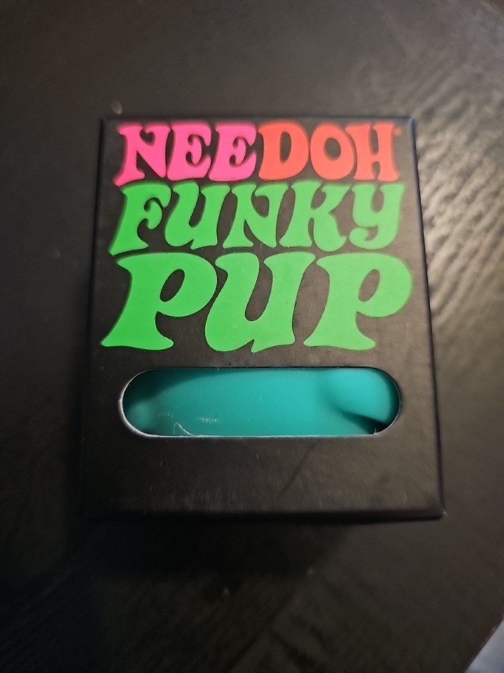 New, Sealed Needoh Funky Pup Teal – Squishy Stress Relief Toy Tik Tok Viral
