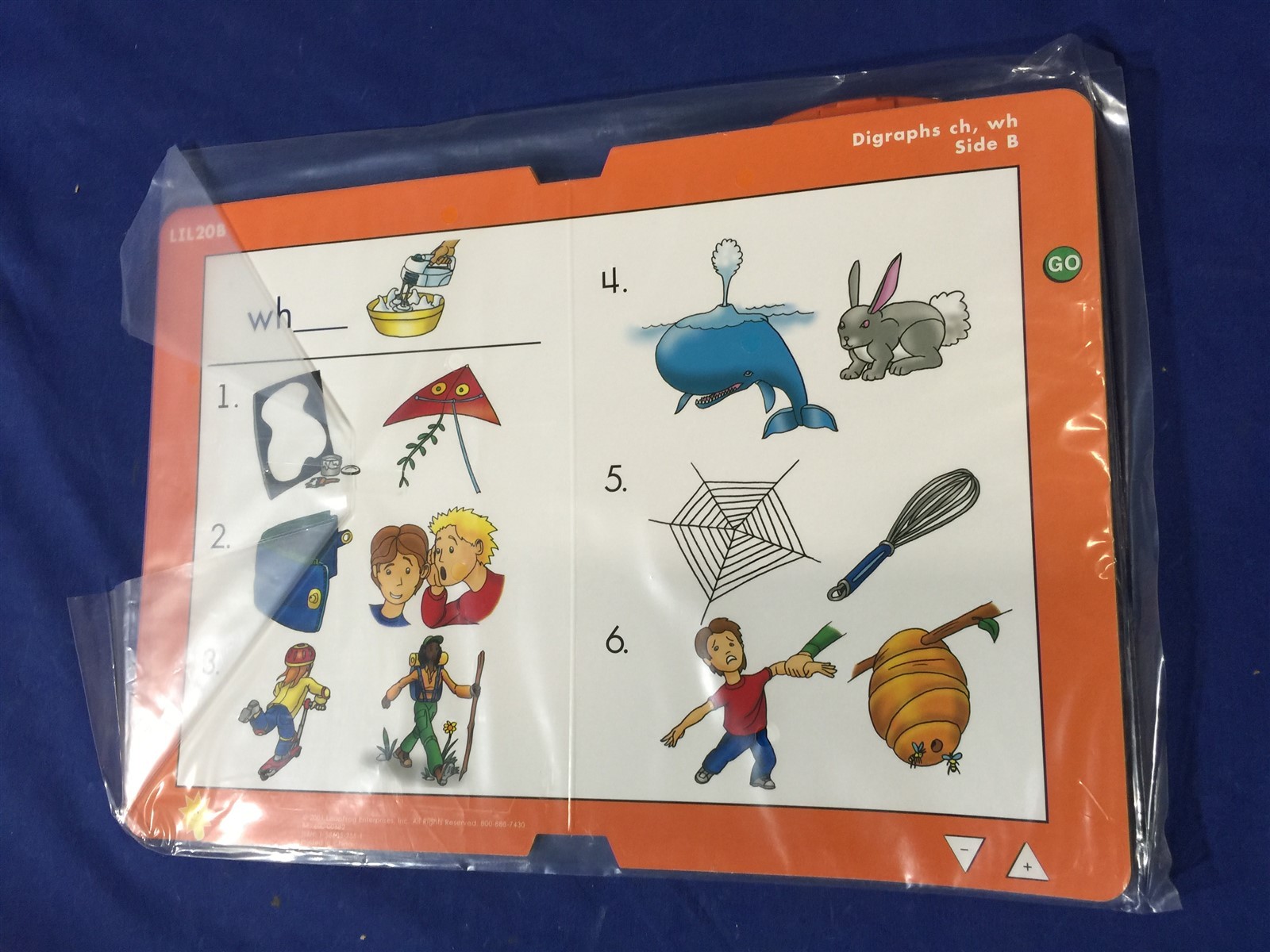 Leap Frog Leap Pad School house Quantum Phonics Skill Cards Levels 2-6 Vowels