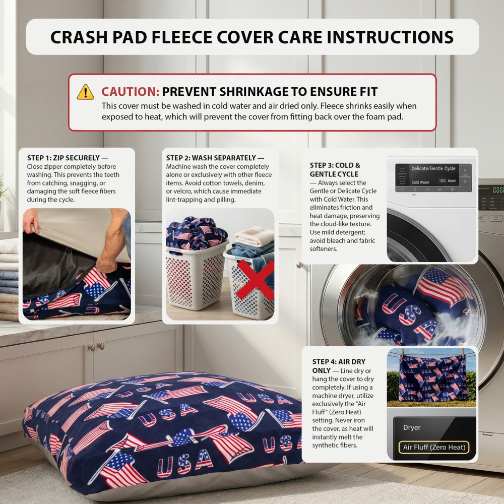 48″x72″ Sensory Crash Pad for Kids & Adult – Crash Mat with Foam Blocks