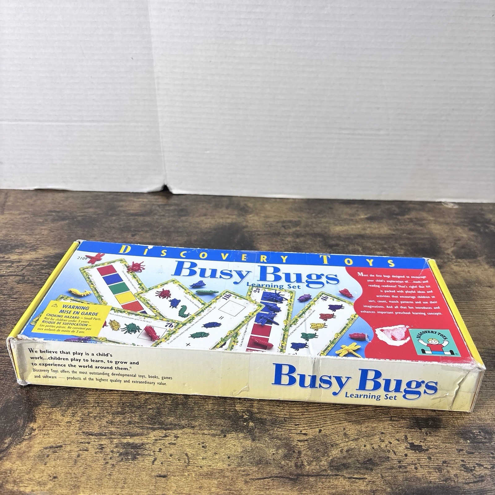 Discovery Toys Busy Bugs Learning Resources Game 2000 Vtg Original Box Complete