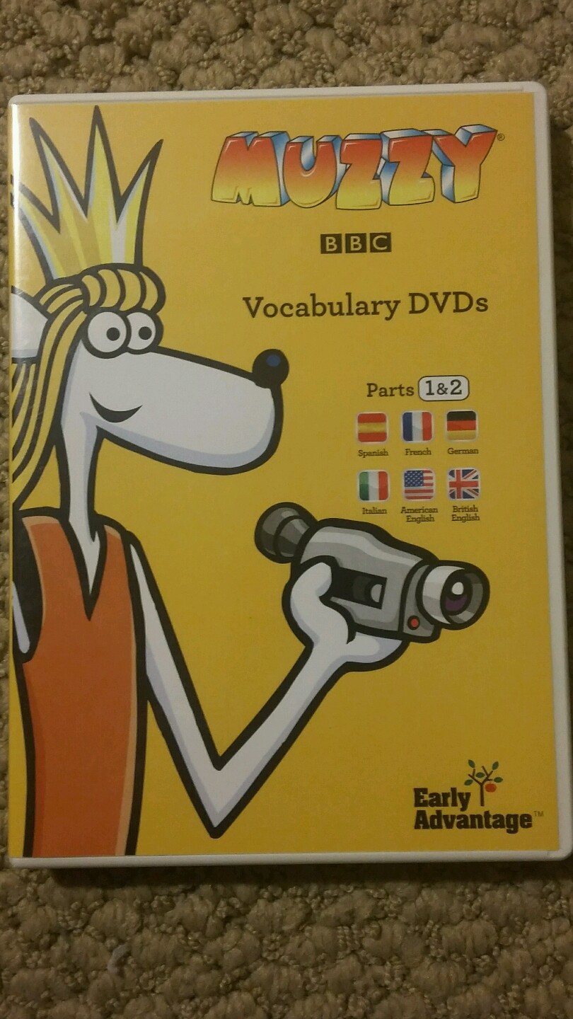 Muzzy BBC Multilingual Language Lot (Spanish, French, German, Italian, English)