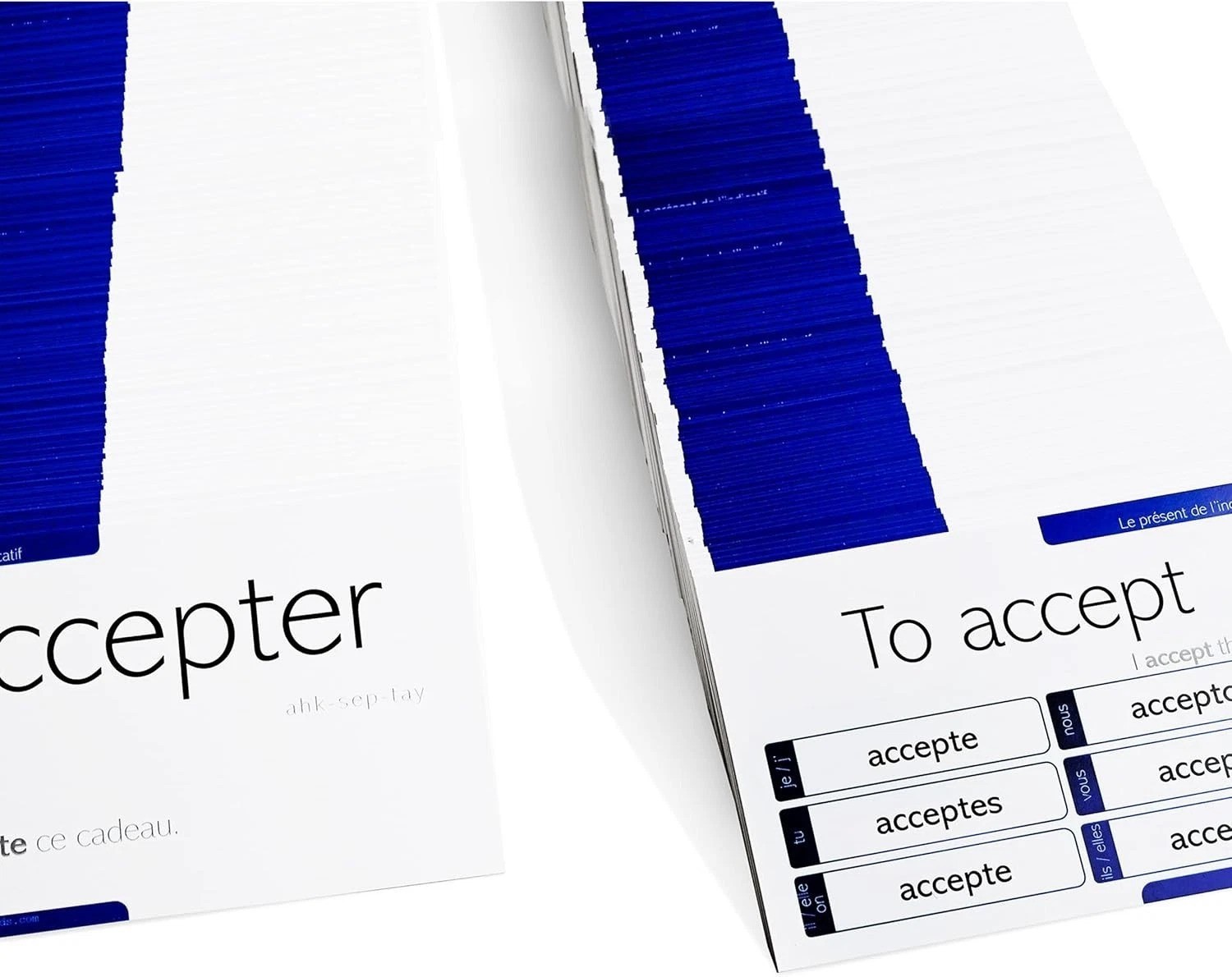 Present Tense French Verb Flash Cards – 200 Essential Verbs for Language Mastery