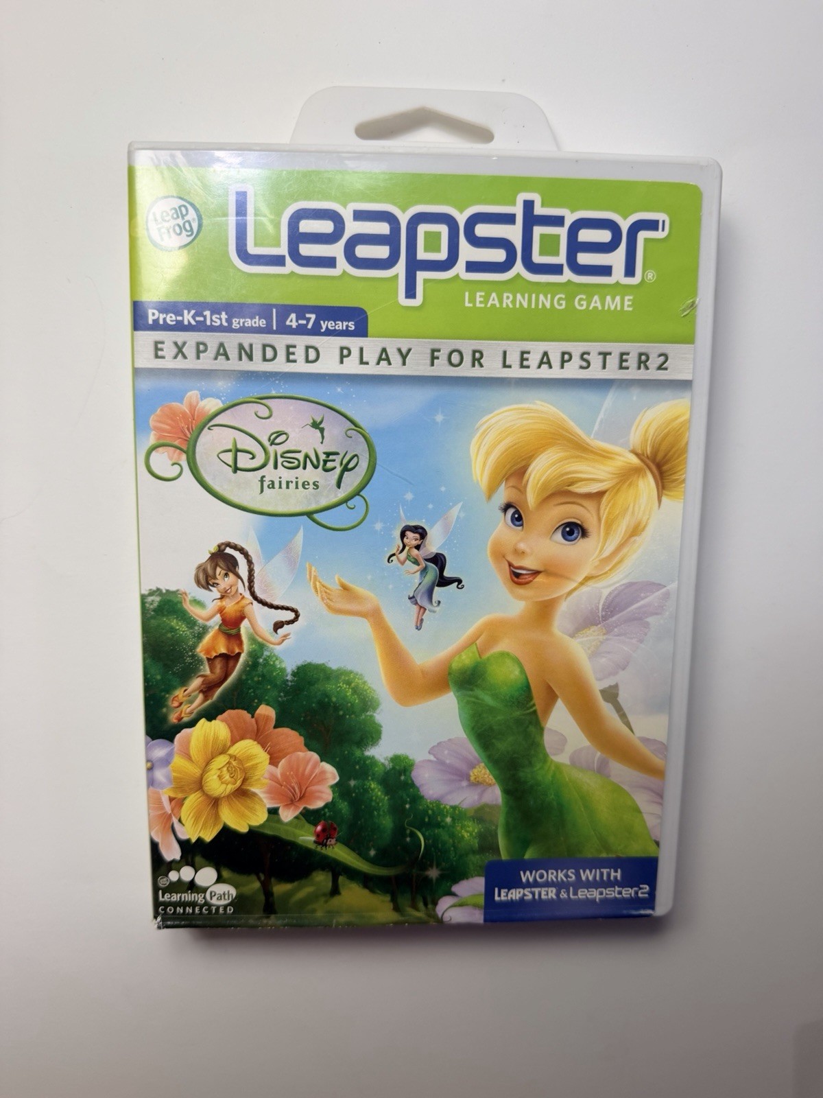 LOT LeapFrog Leapster & Leapster 2 Disney Fairies & Cars 4-7 years, K-1st, Songs