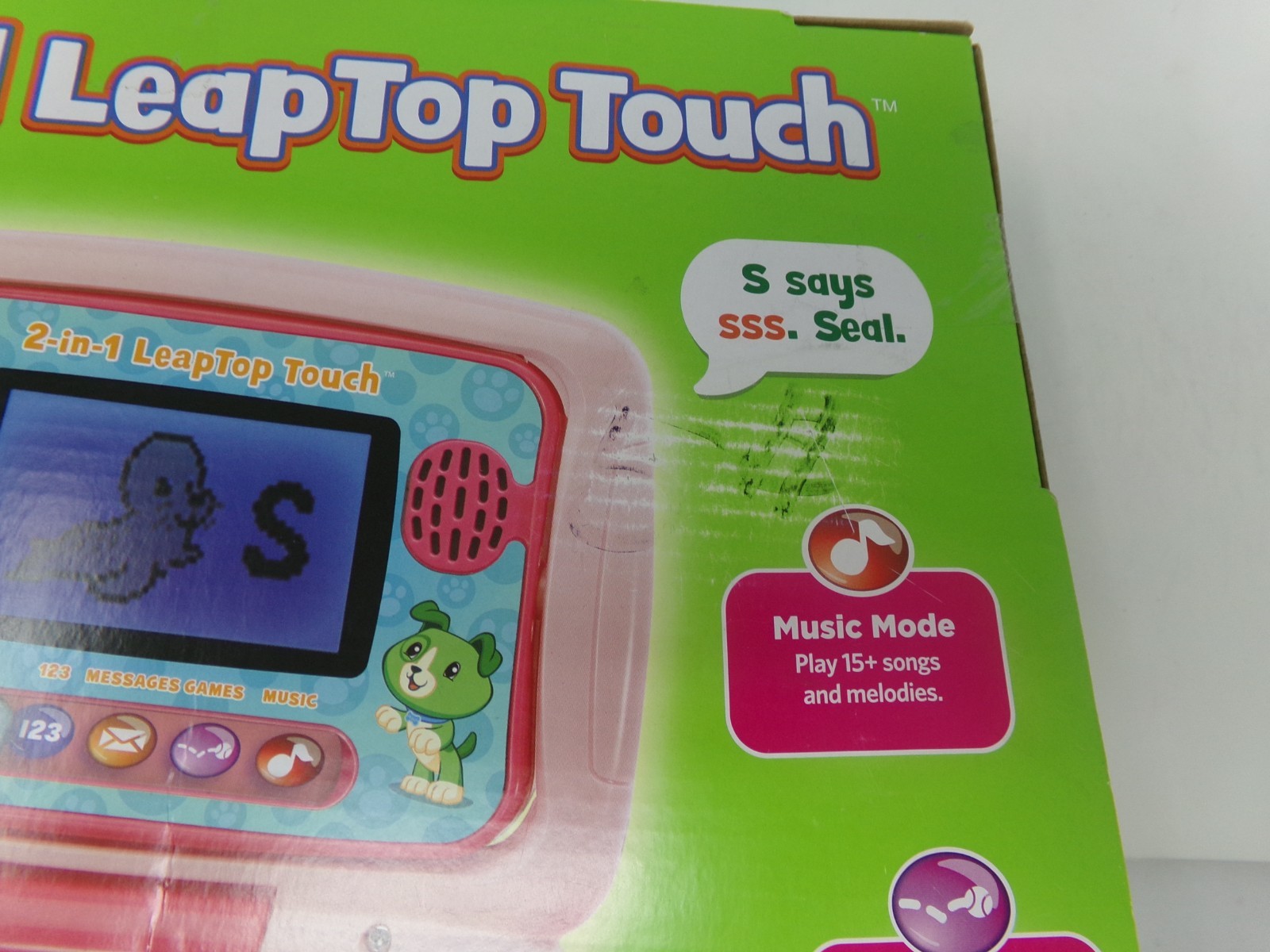 NEW Never Removed from Box 2-in-1 Leap Frog LeapTop Touch Laptop & Tablet pink