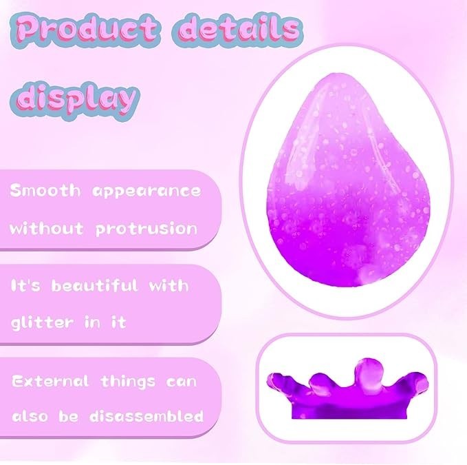 Purple Needoh Nee Doh Galactic Glow Dream Drop EXTREMELY RARE AUTHENTIC