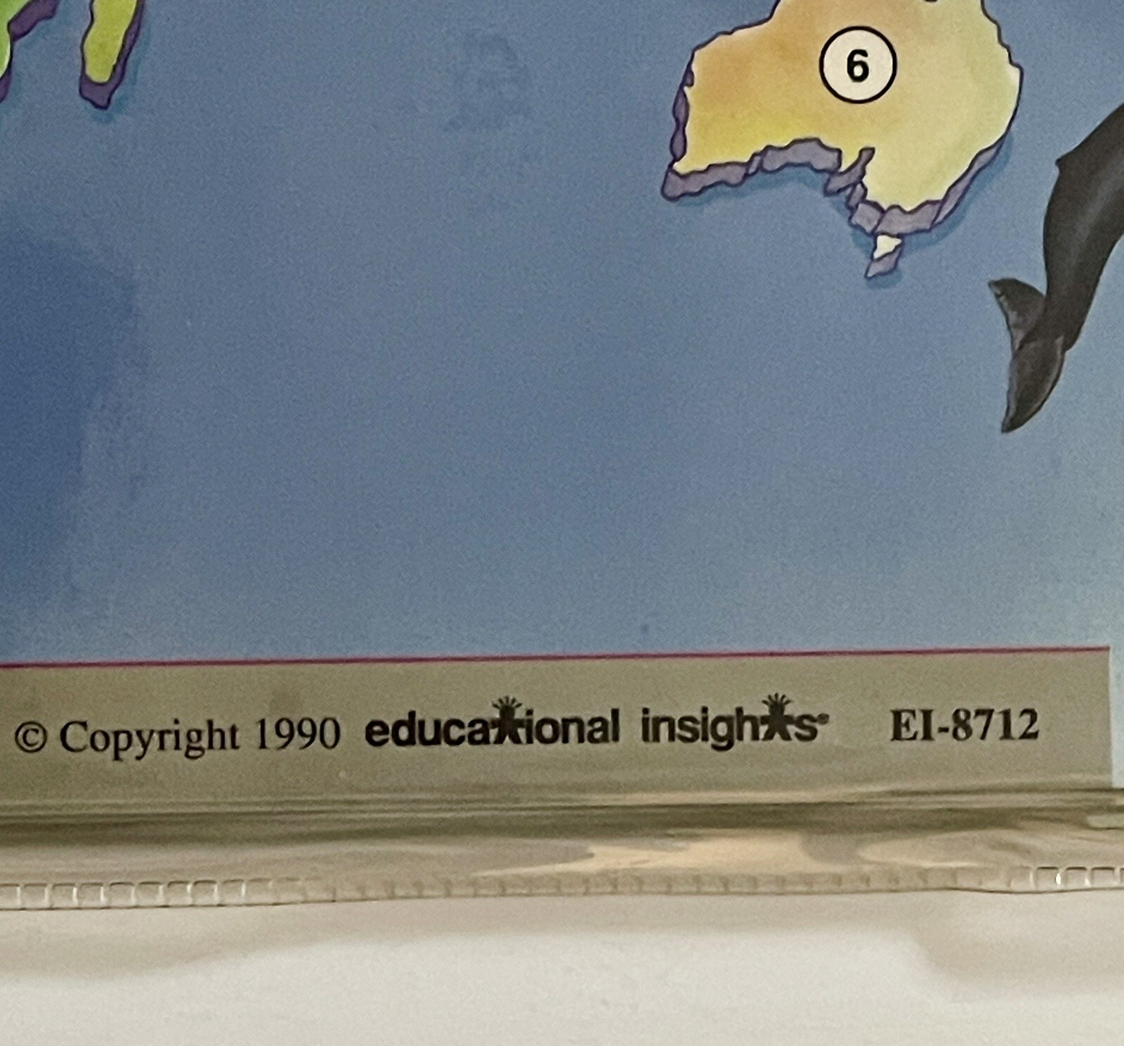 GeoSafari ANIMALS OF THE WORLD Educational Learning Cards NOS EI-8712 COMPLETE