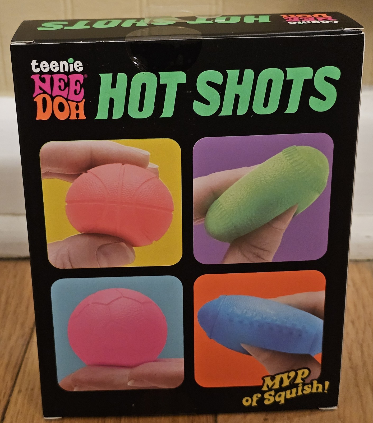 Schylling Teenie Nee Doh Hot Shots Squeeze Squish Toy Set Viral Tiktok Item