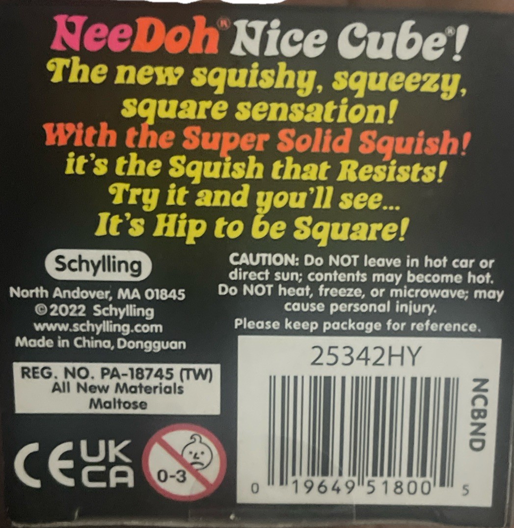 NEEDOH NICE CUBE – COLOR PINK