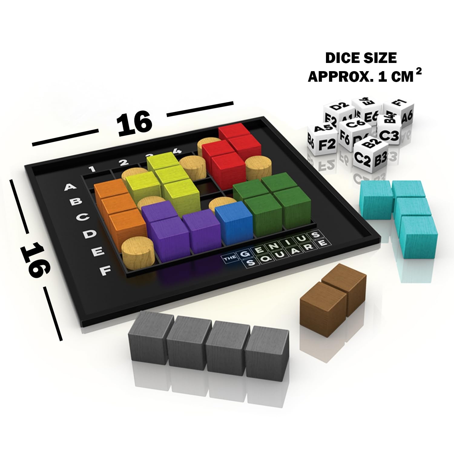 The Genius Square from – Game of The Year Award Winner, 60000+ Solutions STEM…
