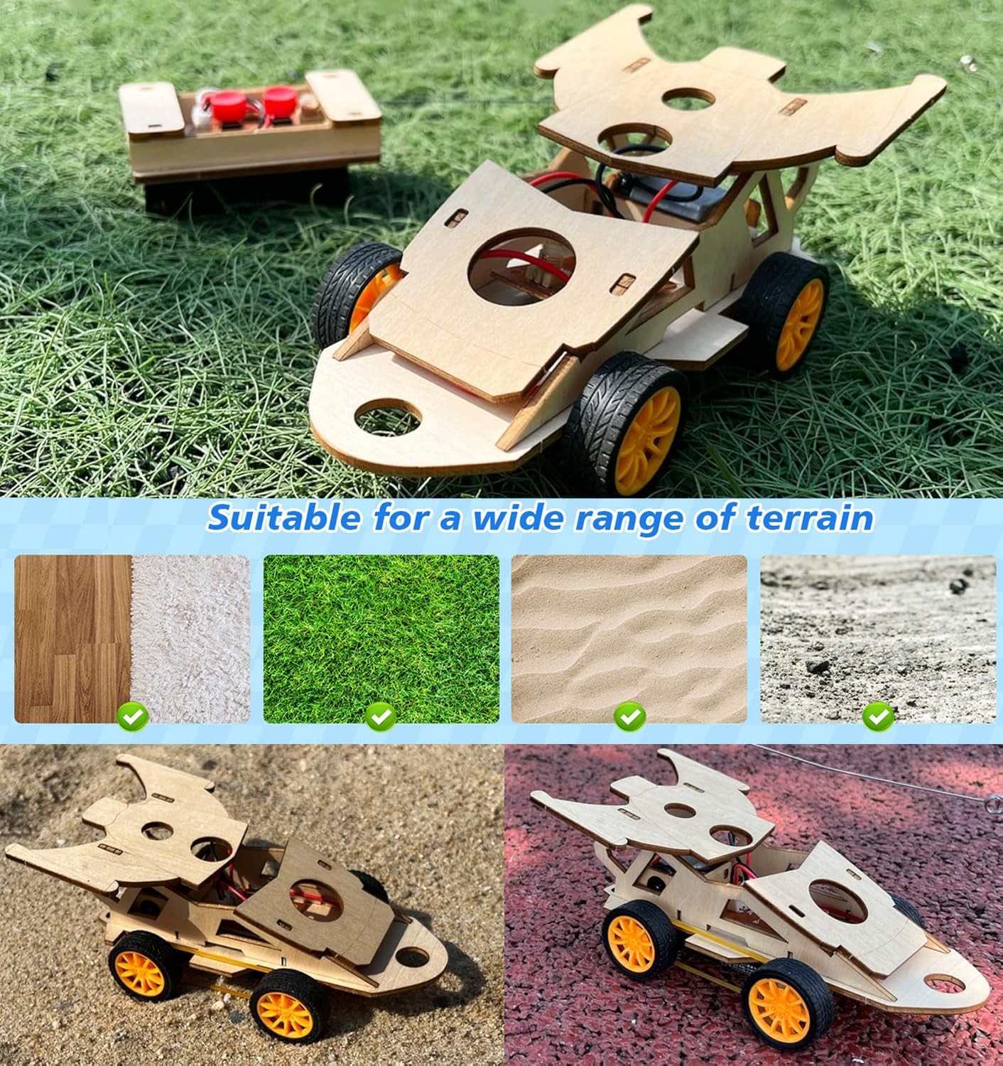 DIY RC Car Kit, Build Your Own Solar Car – Stem Projects for Kids Ages 8-12, …