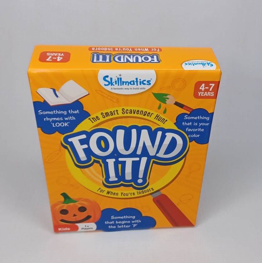 Skillmatics Card Game Found It ! Indoor Edition Educational Preschool Homeschool