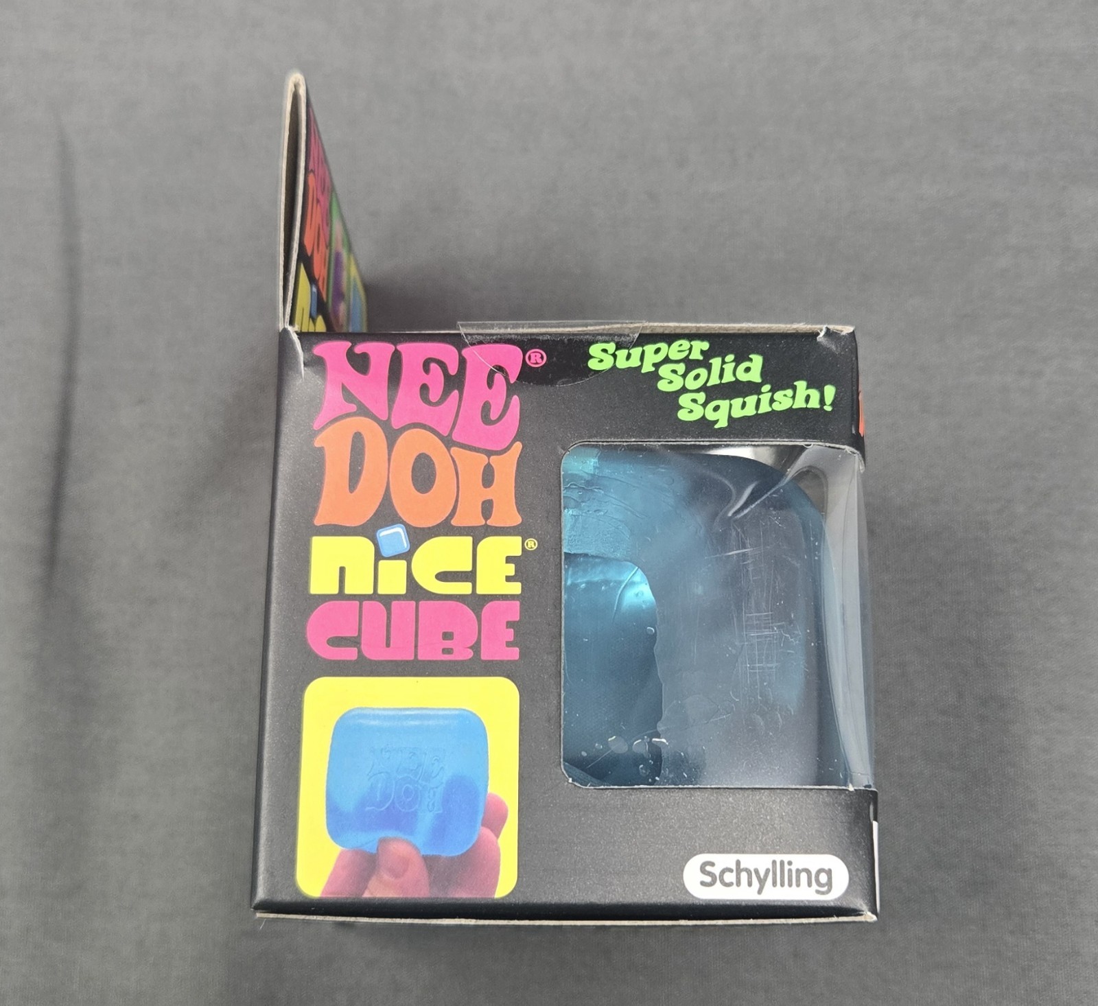 Nee Doh Nice Cube Super Solid Squish (Lot of 10) Blue Purple Pink – NEW