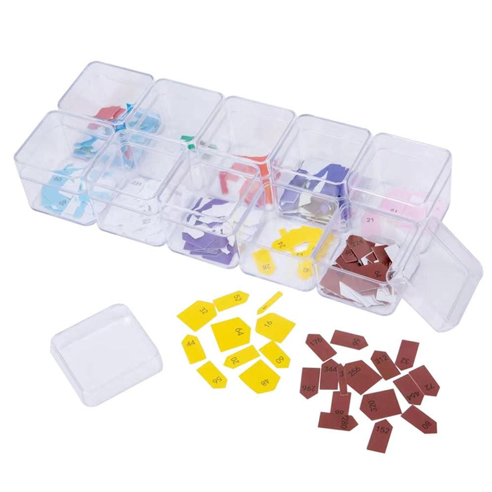 Montessori 3 Arrows – Complete Bead Materials Set for , Three Arrows Montesso…