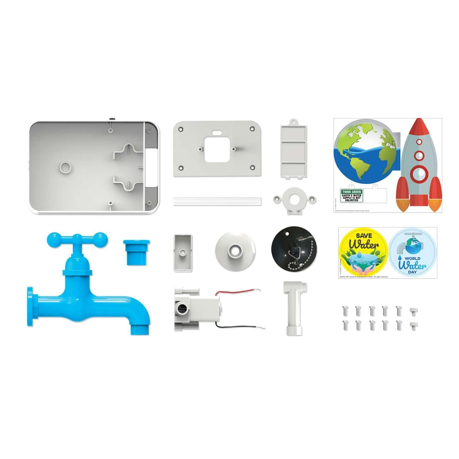 Magic Water Tap – Educational Water Pump Kit for Kids Ages 8+ – Create a Floa…
