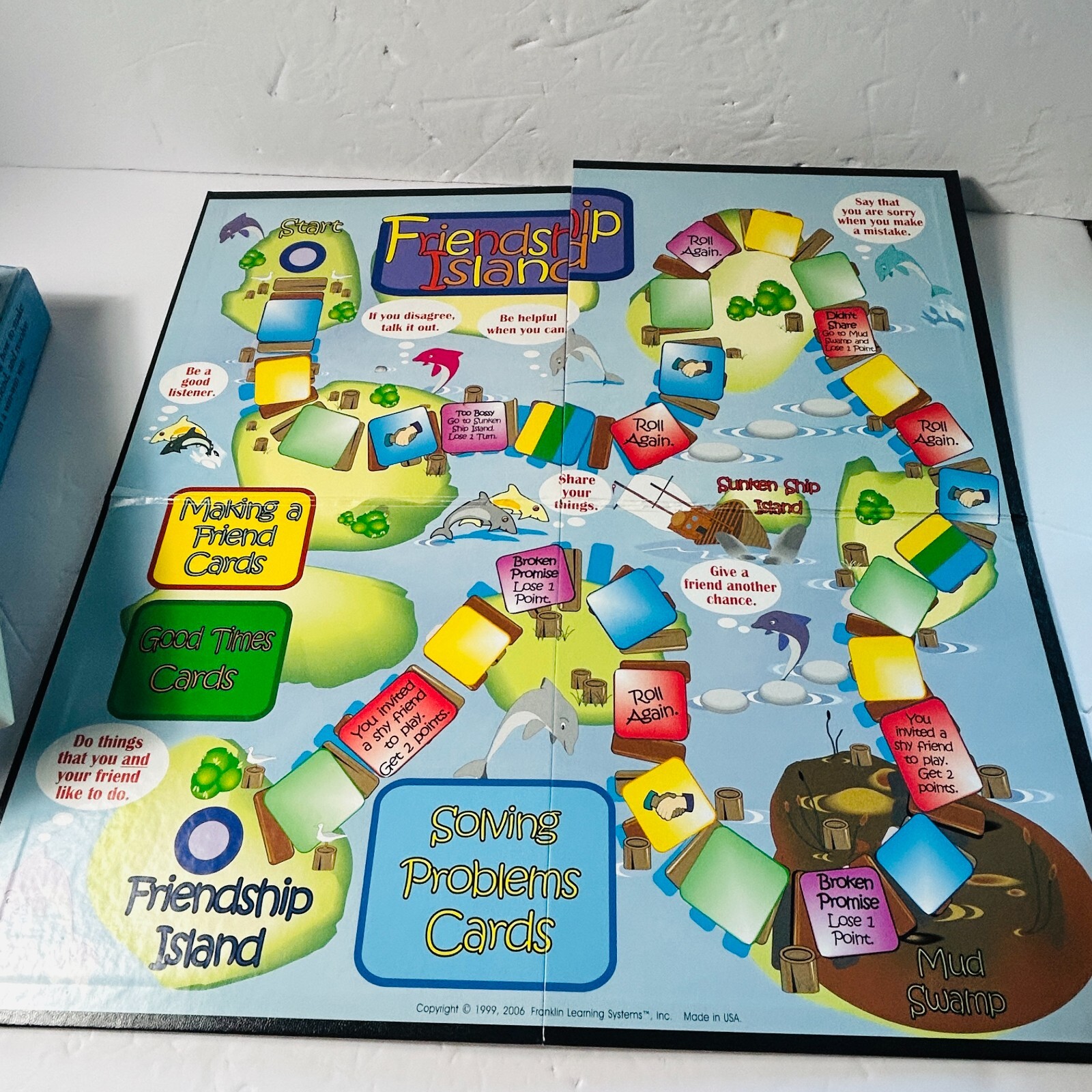 Friendship Island Childrens Social Skills Game Franklin Learning Systems 2006