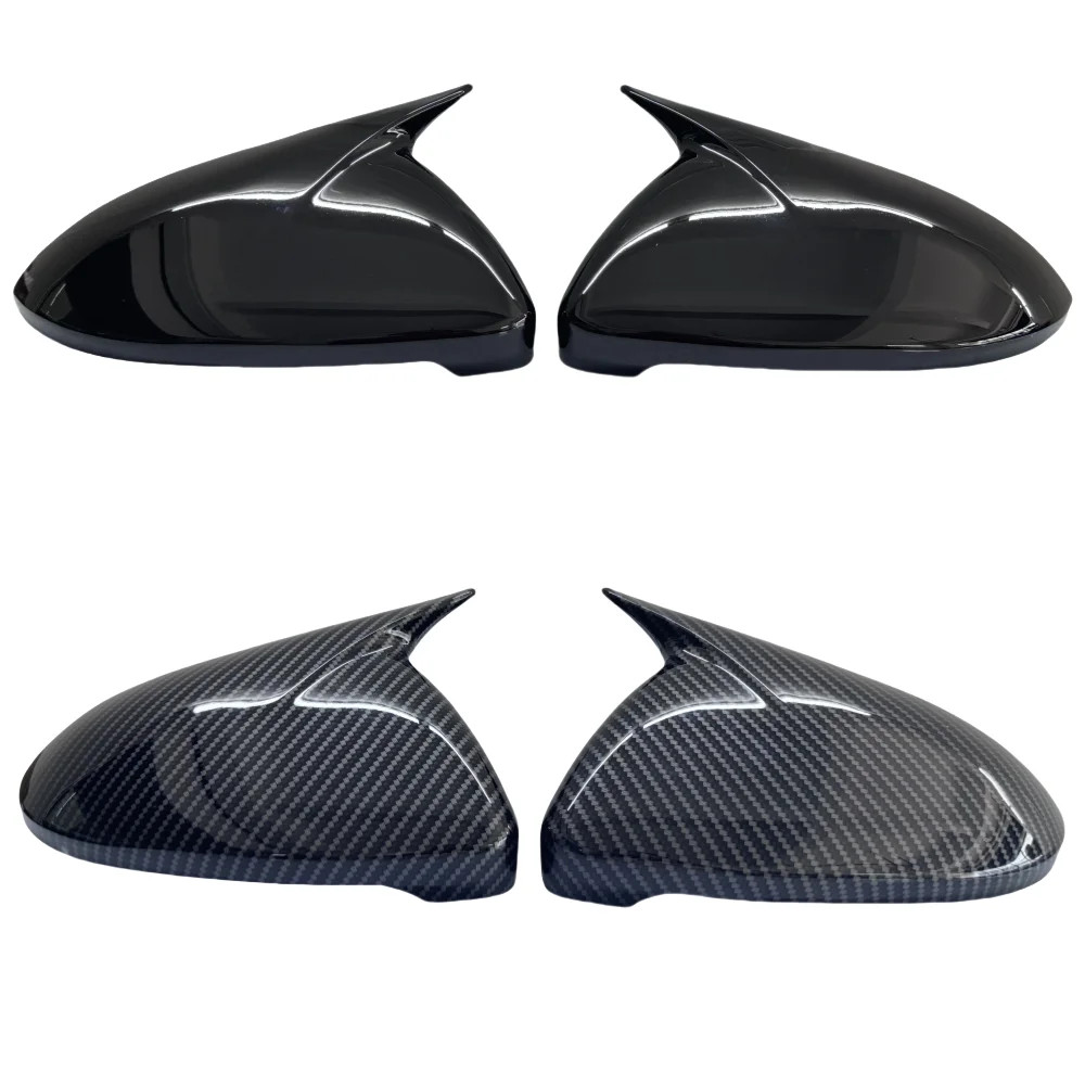 2X Side RearView Mirror Cover Caps For VW Golf MK7 7.5 GTI R GTD Base 2009-2020