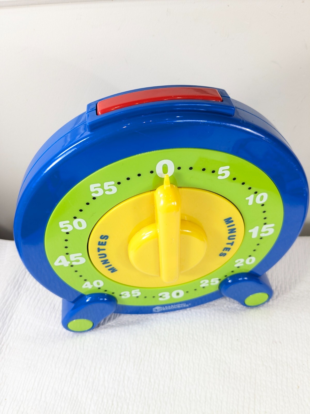 Learning Resources Jumbo Timer 60 Second BigTime Big Time blue kids clock toy