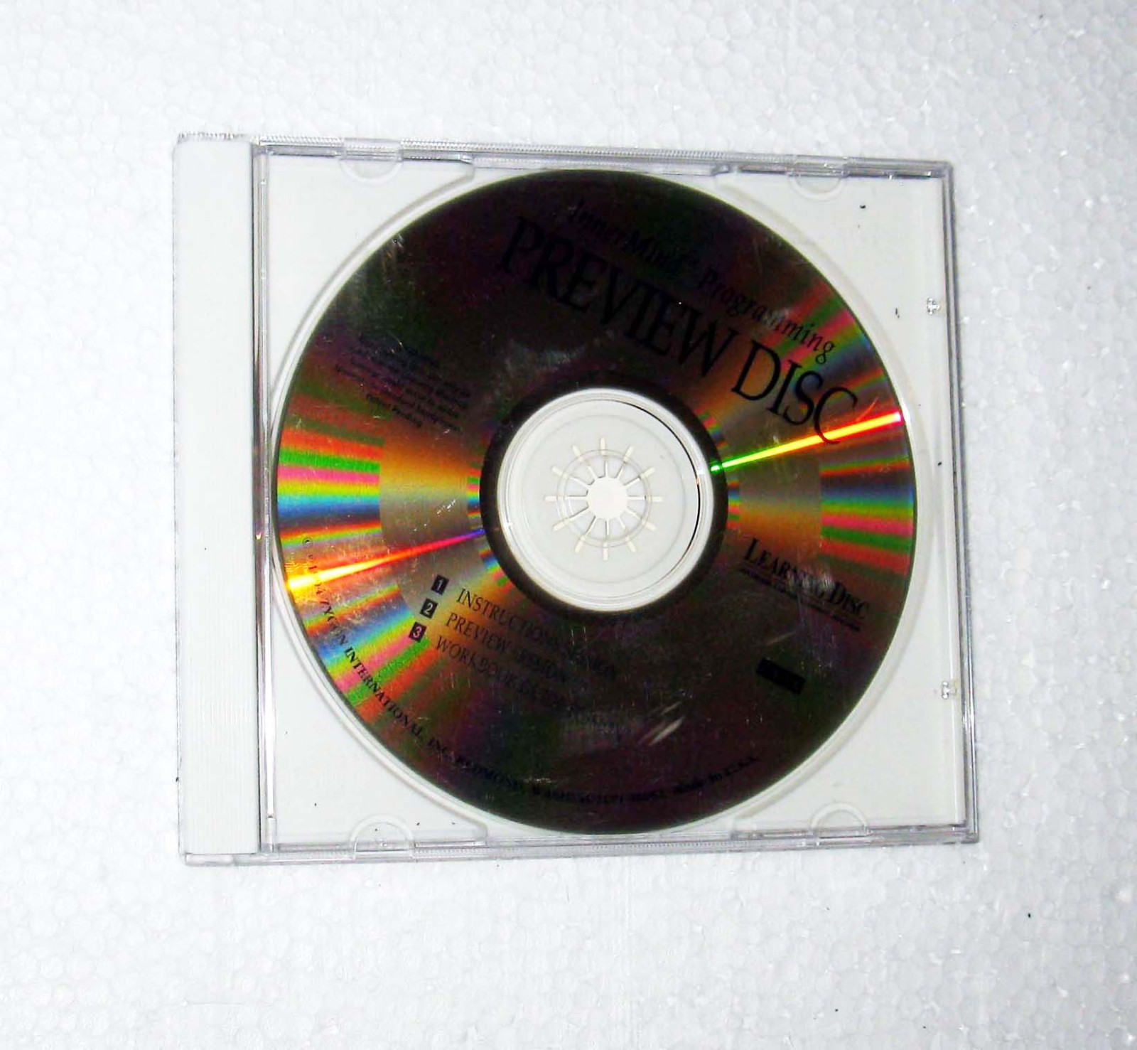 Zygon InnerMind Programming Preview Disc Software for Learning Machine CD 4616