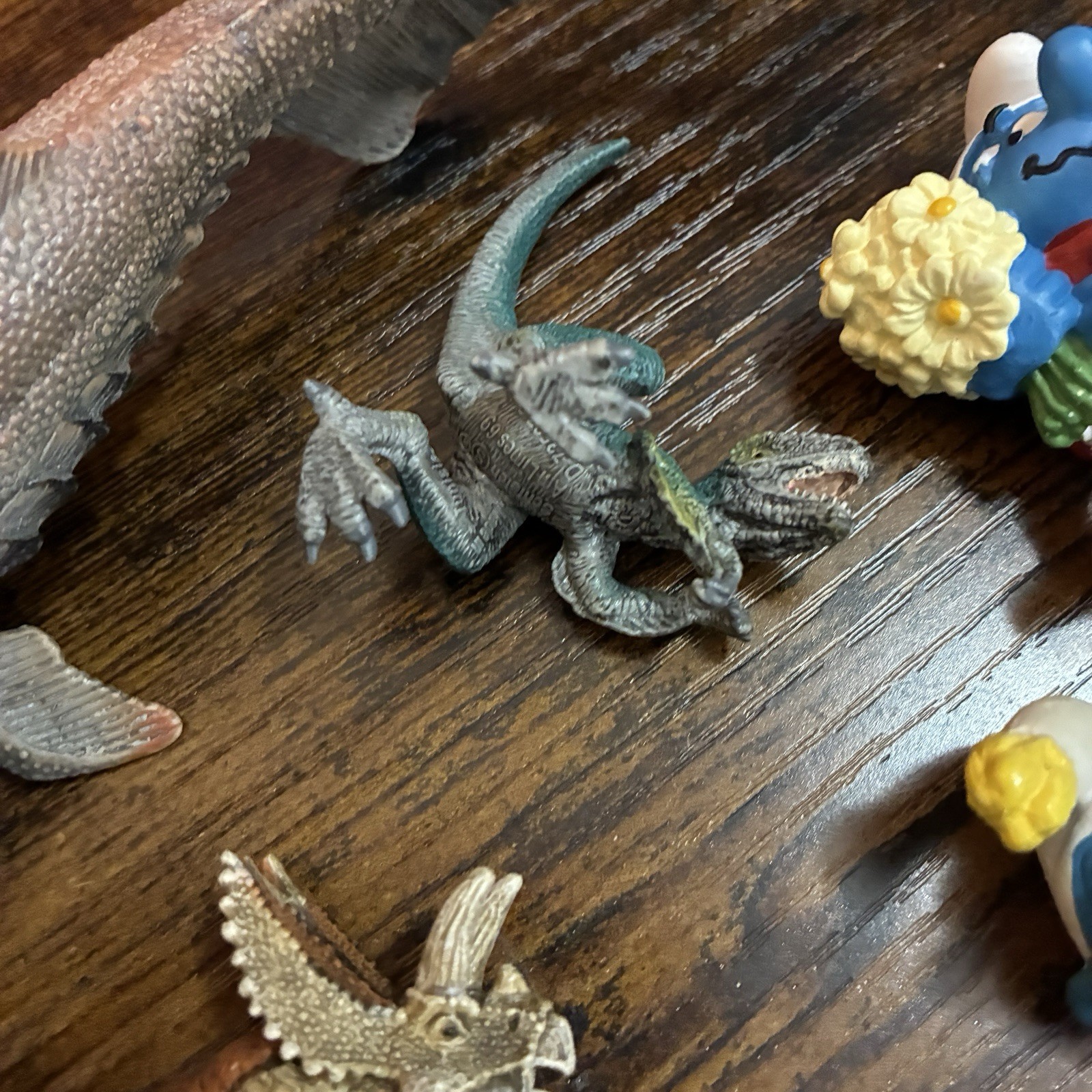 Schleich Figure Lot Animals Knight Dinosaurs Smurfs 1978 2012 Horse Saddle Zebra