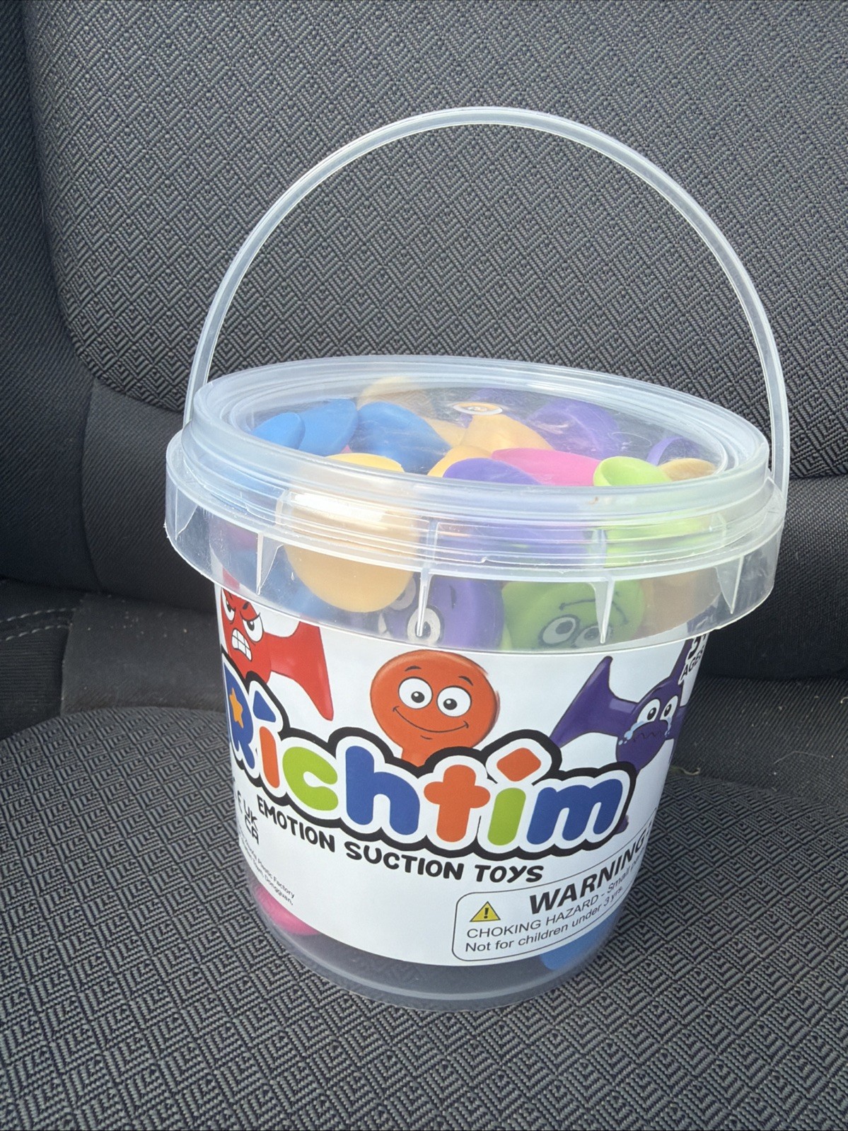 Richtim Kids Emotion Suction Sensory Toys: 24 Pack Autism Social Skills