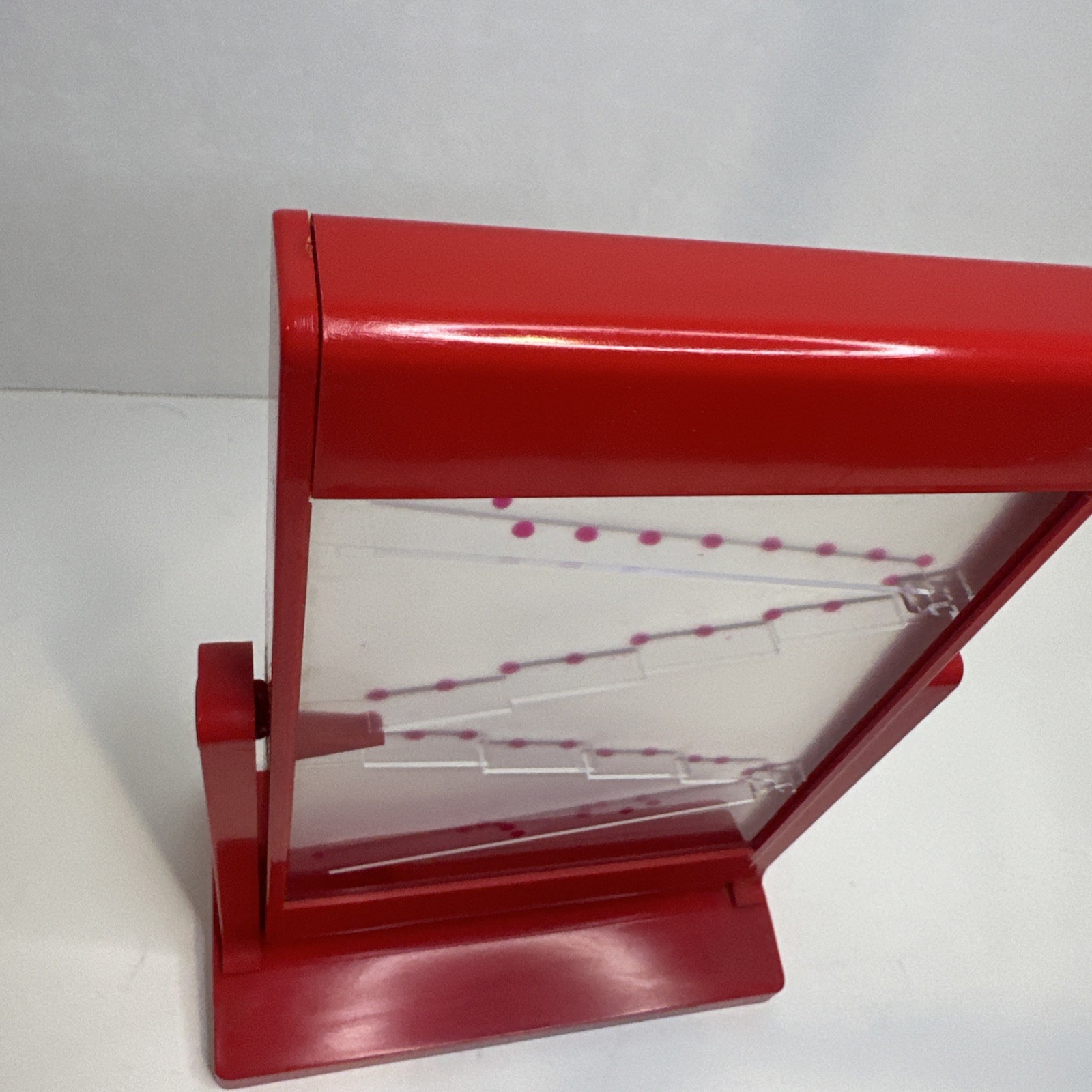 Vintage Liquid Motion Timer Zig Zag Bubbler Sensory Toy, Italy, Rare & Working!