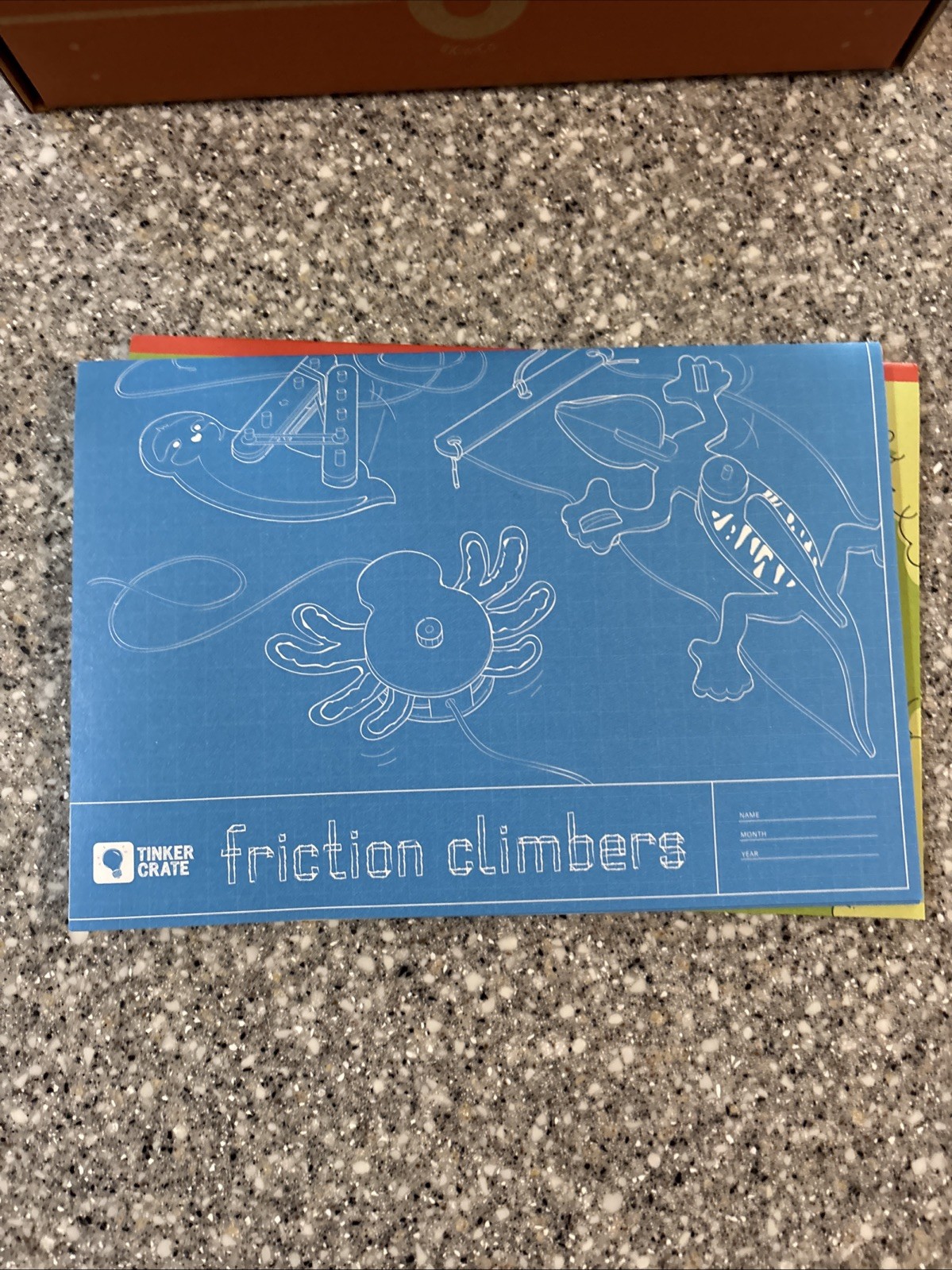 KiwiCo Tinker Crate Friction Climbers Kit