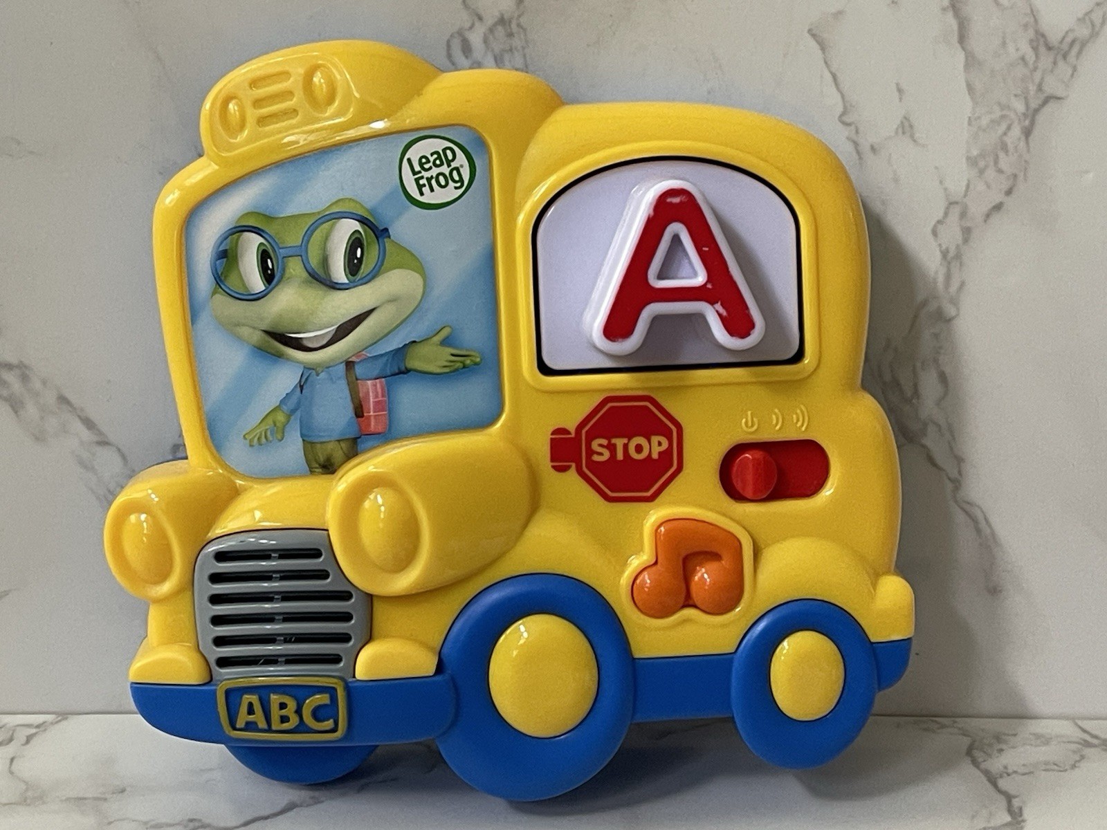Leap Frog Fridge Phonics Magnetic ABCs Alphabet School Bus Complete Tested Works