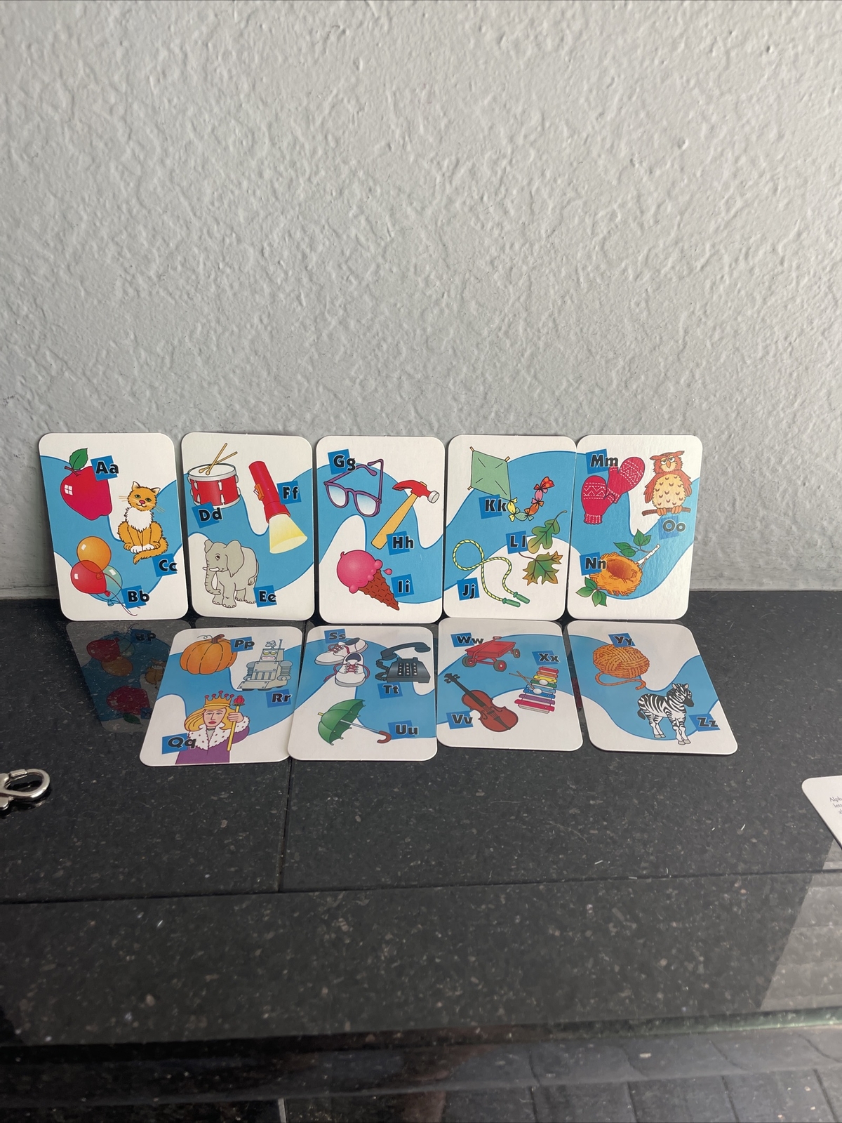 1997 Landoll’s – Alphabet Flash Cards – Ages 3 and Up, Preschool Mini