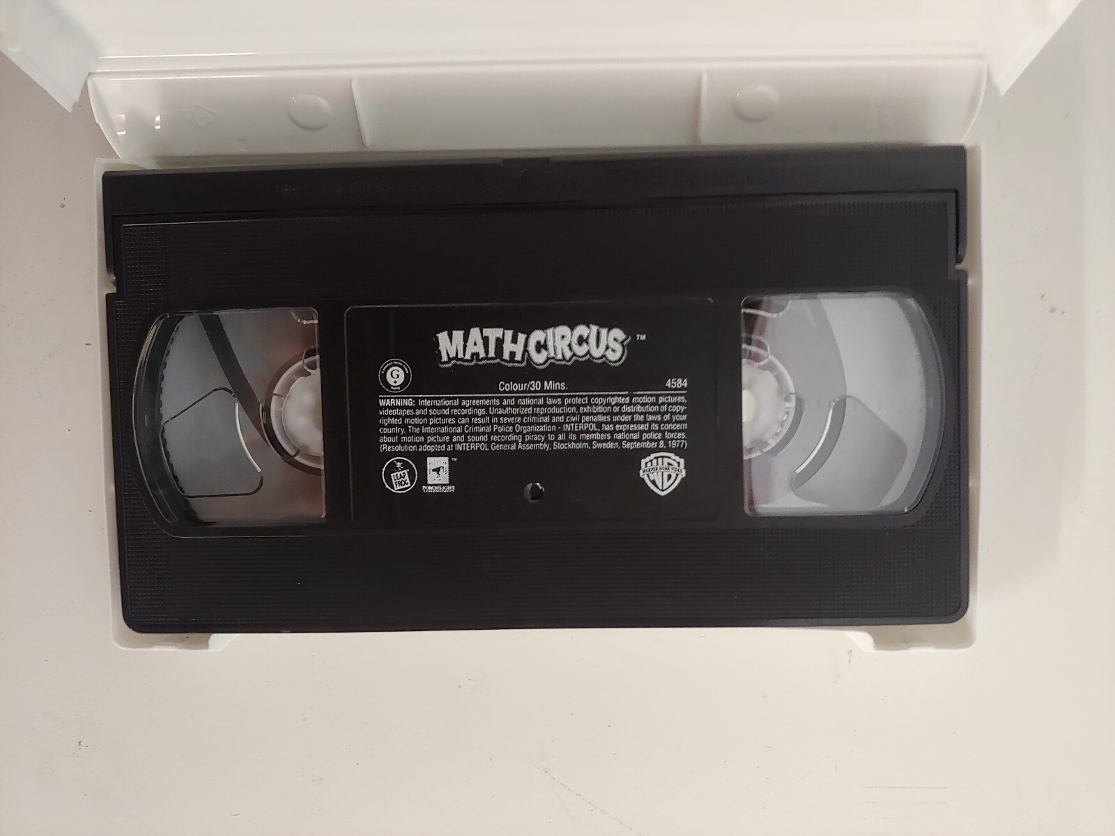 Leap Frog Math Circus VHS, New 2004
