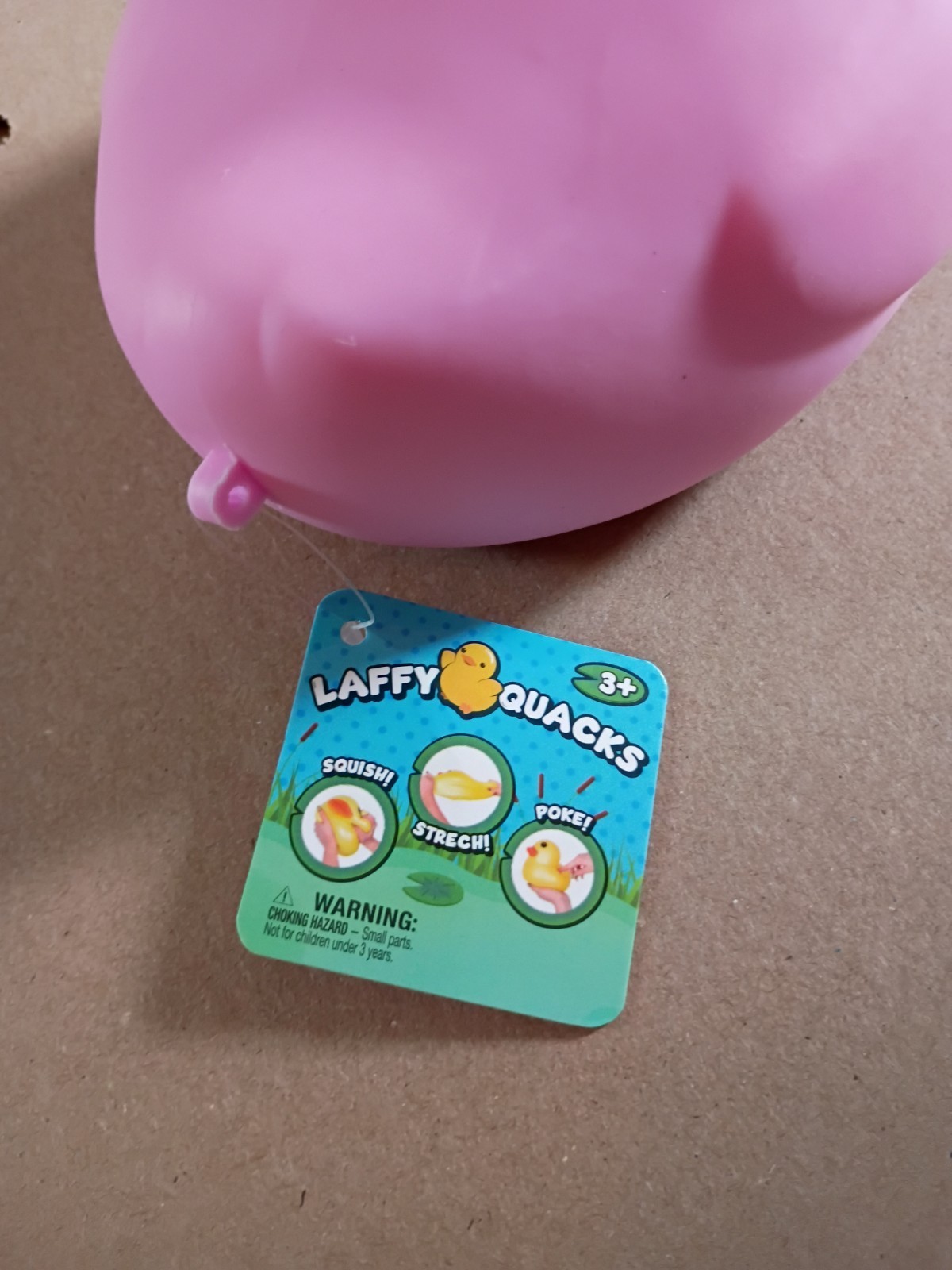 New Toymendous Laffy Quacks, Jumbo Squishy Duck Free Shipping