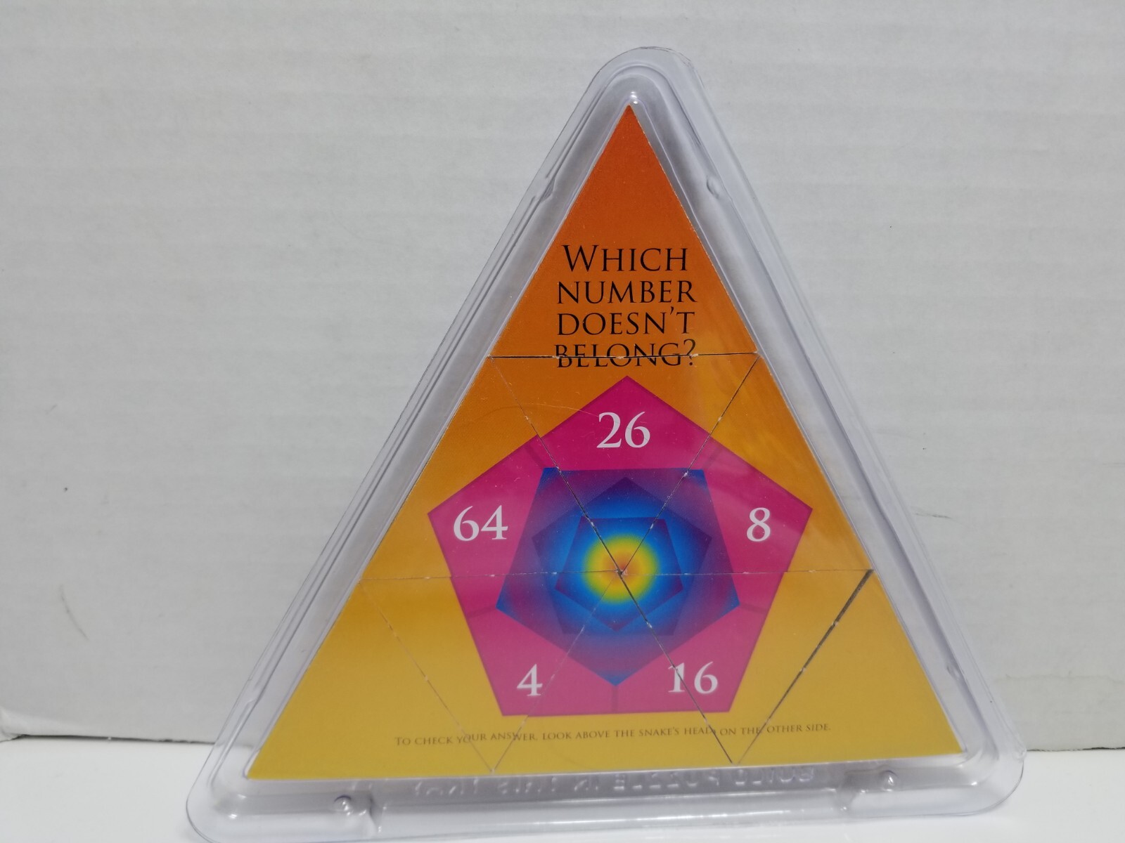 Math Pyramid Educational Puzzles Logic Skill Development Garlic Press Complete