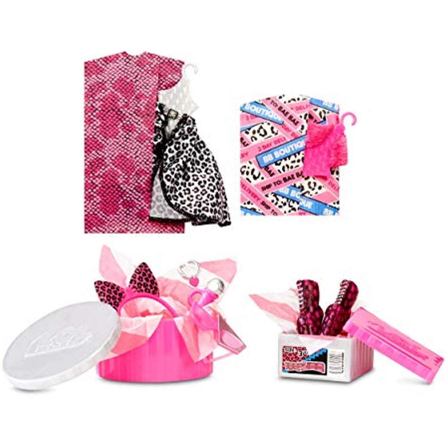 LOL Surprise JK Mini Fashion Doll Diva with 15 Surprises Including Dress Up Doll
