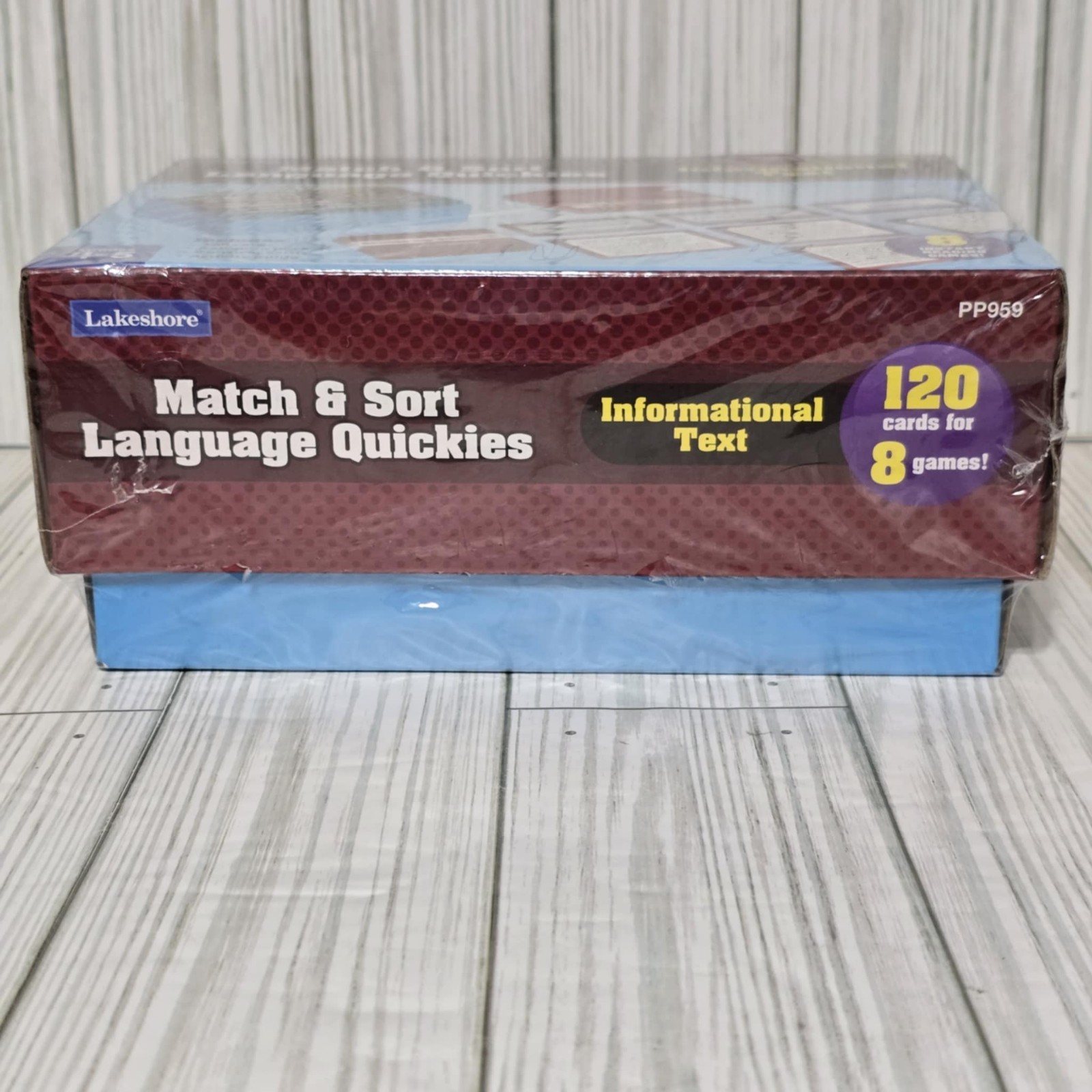 Lakeshore PP959 Match & Sort Language Quickies Informational Text Grades 4-5