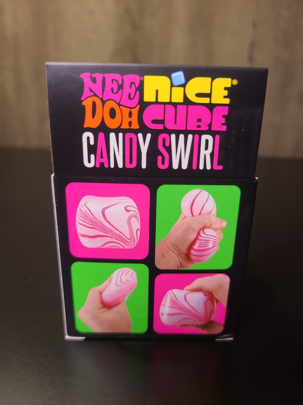 Authentic Needoh Candy Swirl Nice Cube UNRELEASED PINK Christmas 2026 RARE