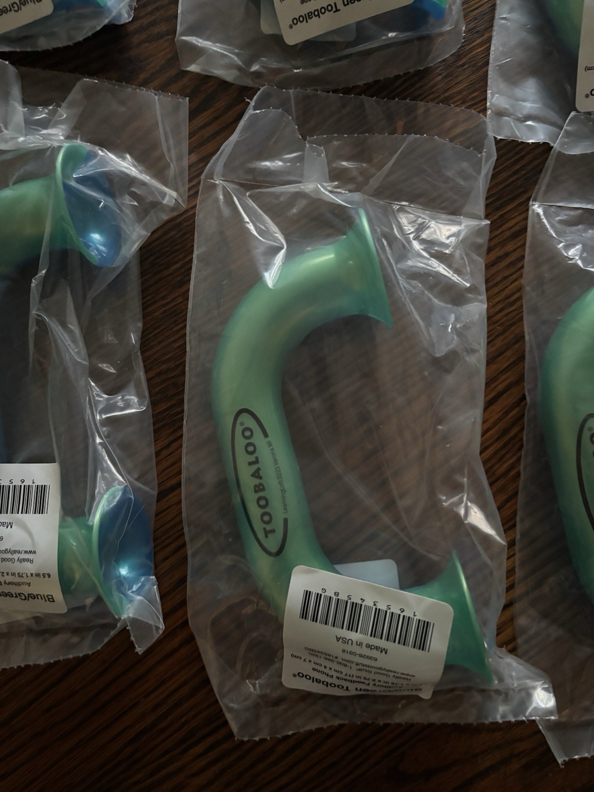NEW Toobaloo Device Green Blue, Speech Phonics Auditory Aid – Set Of 12