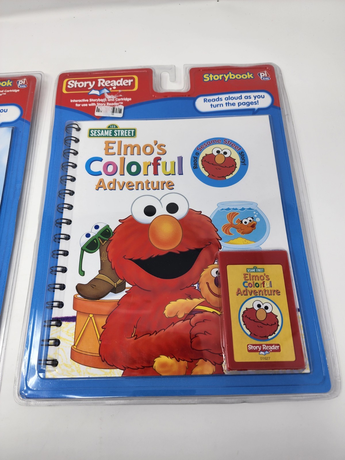 Story Reader Storybook And Cartridge 2 Pack (Elmo Adventure, Little Mermaid)